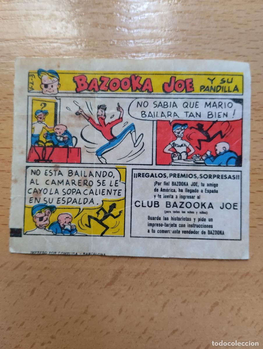 Coleccionismo cromos antiguos: CROMO CHICLE CHICLES BAZOOKA CLUB BAZOKA JOE Y SU PANDILLA. HISTORIETA. NO SABIA QUE MARIO...