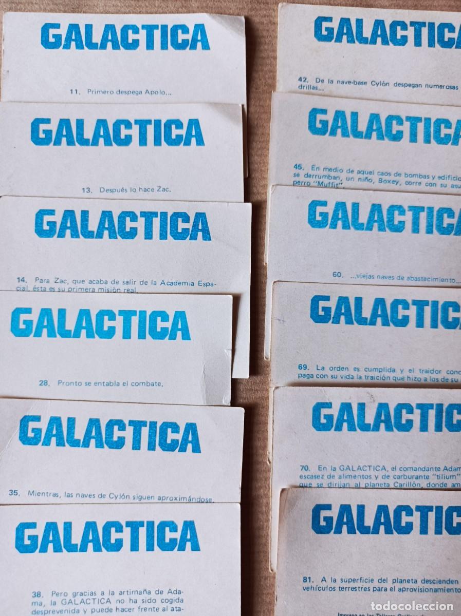 Coleccionismo cromos antiguos: 54 CROMOS DIFERENTES GAL&Aacute;CTICA - Foto 3