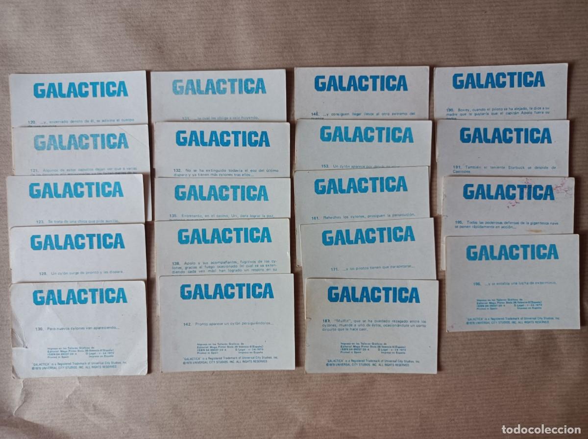 Coleccionismo cromos antiguos: 54 CROMOS DIFERENTES GAL&Aacute;CTICA - Foto 5