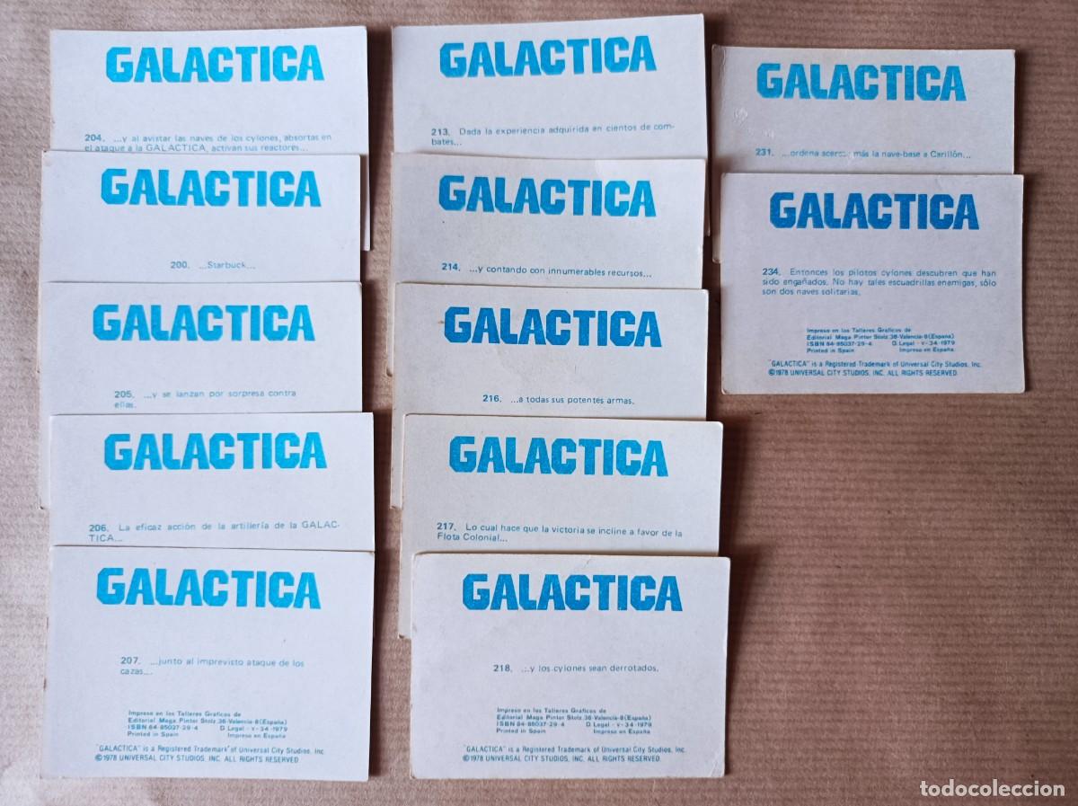 Coleccionismo cromos antiguos: 54 CROMOS DIFERENTES GAL&Aacute;CTICA - Foto 8