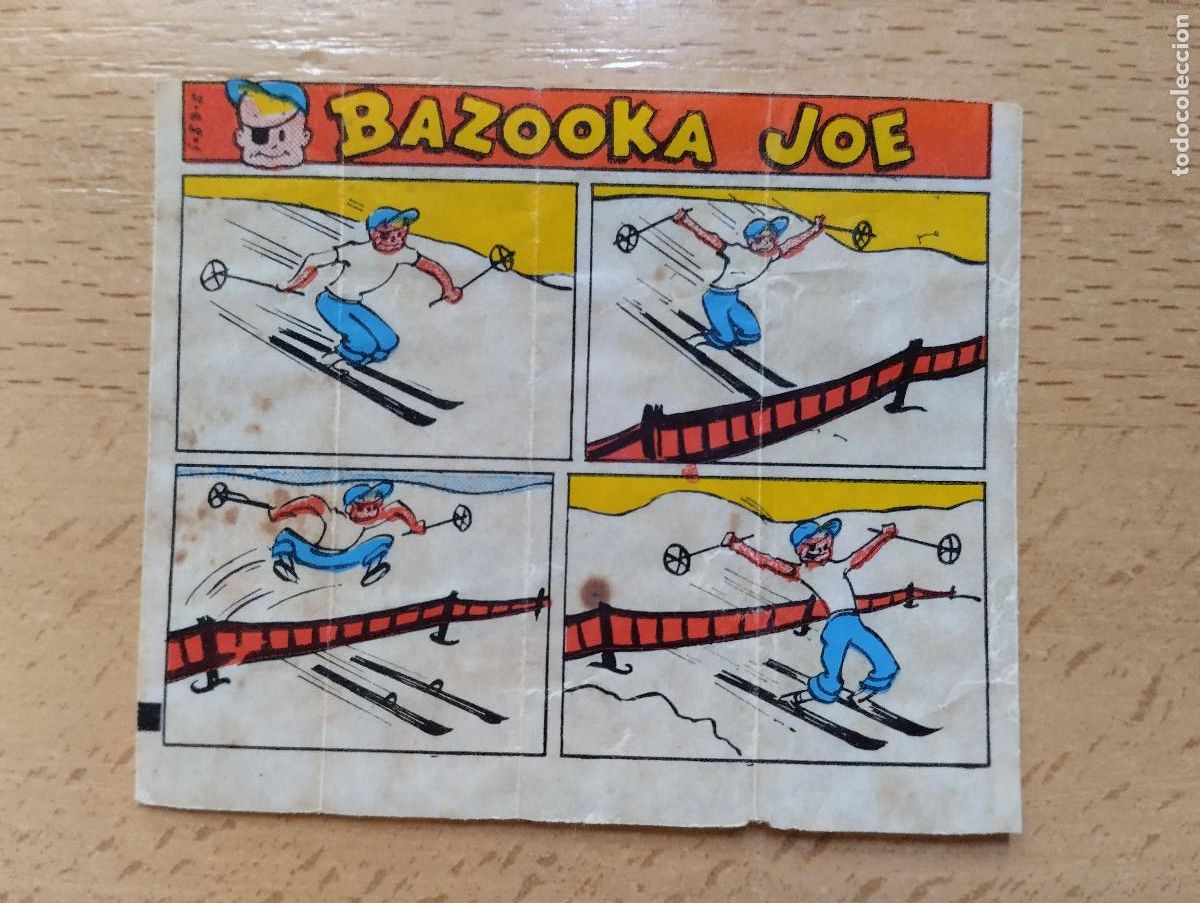 Coleccionismo cromos antiguos: CROMO CHICLE CHICLES BAZOOKA CLUB BAZOKA JOE. HISTORIETA.