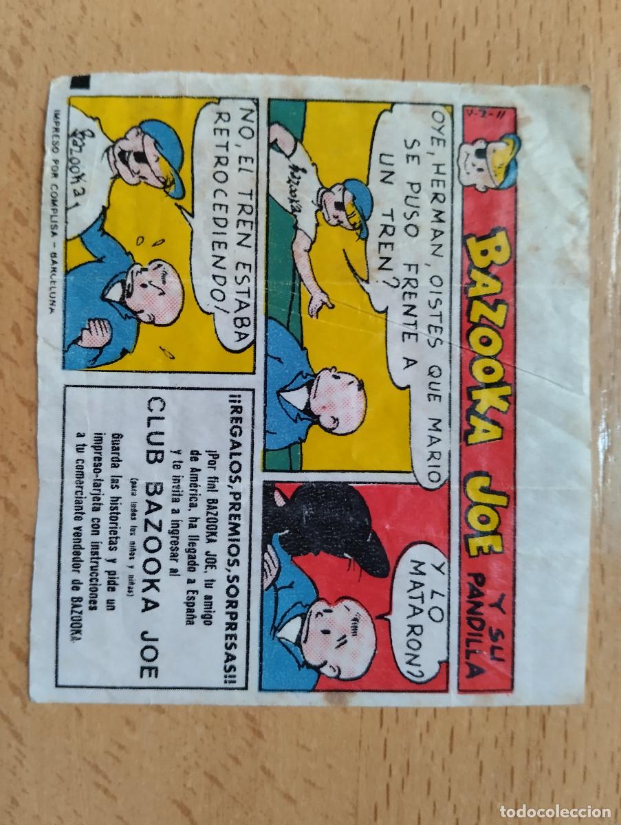 Coleccionismo cromos antiguos: CROMO CHICLE CHICLES BAZOOKA CLUB BAZOKA JOE Y SU PANDILLA. HISTORIETA. OYE HERMAN.....