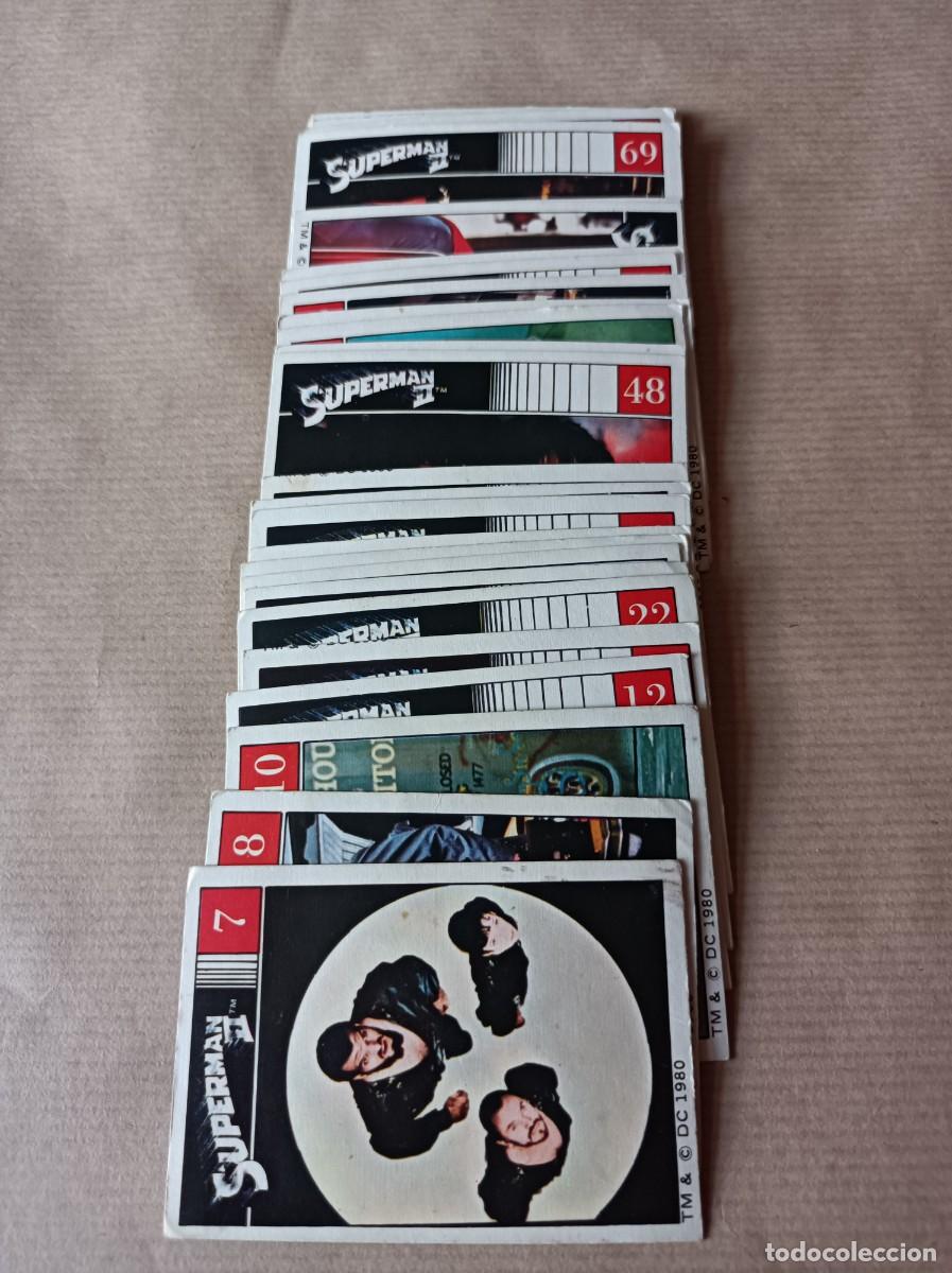 Coleccionismo cromos antiguos: 31 CROMOS FHER DIFERENTES SUPERM&Aacute;N II