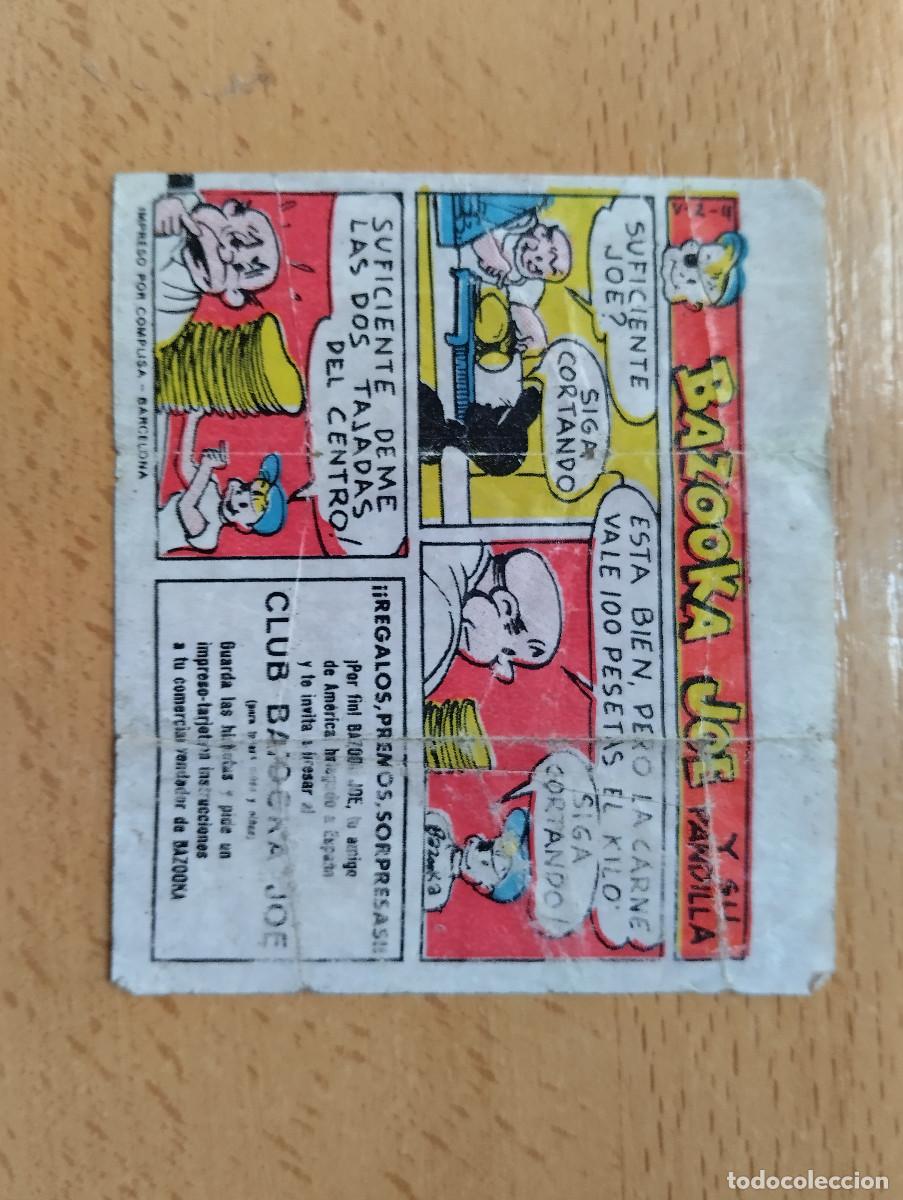 Coleccionismo cromos antiguos: CROMO CHICLE CHICLES BAZOOKA CLUB BAZOKA JOE Y SU PANDILLA. HISTORIETA.