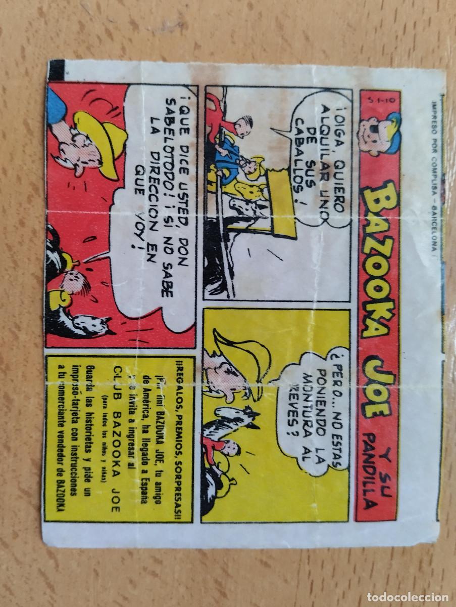 Coleccionismo cromos antiguos: CROMO CHICLE CHICLES BAZOOKA CLUB BAZOKA JOE Y SU PANDILLA. HISTORIETA.