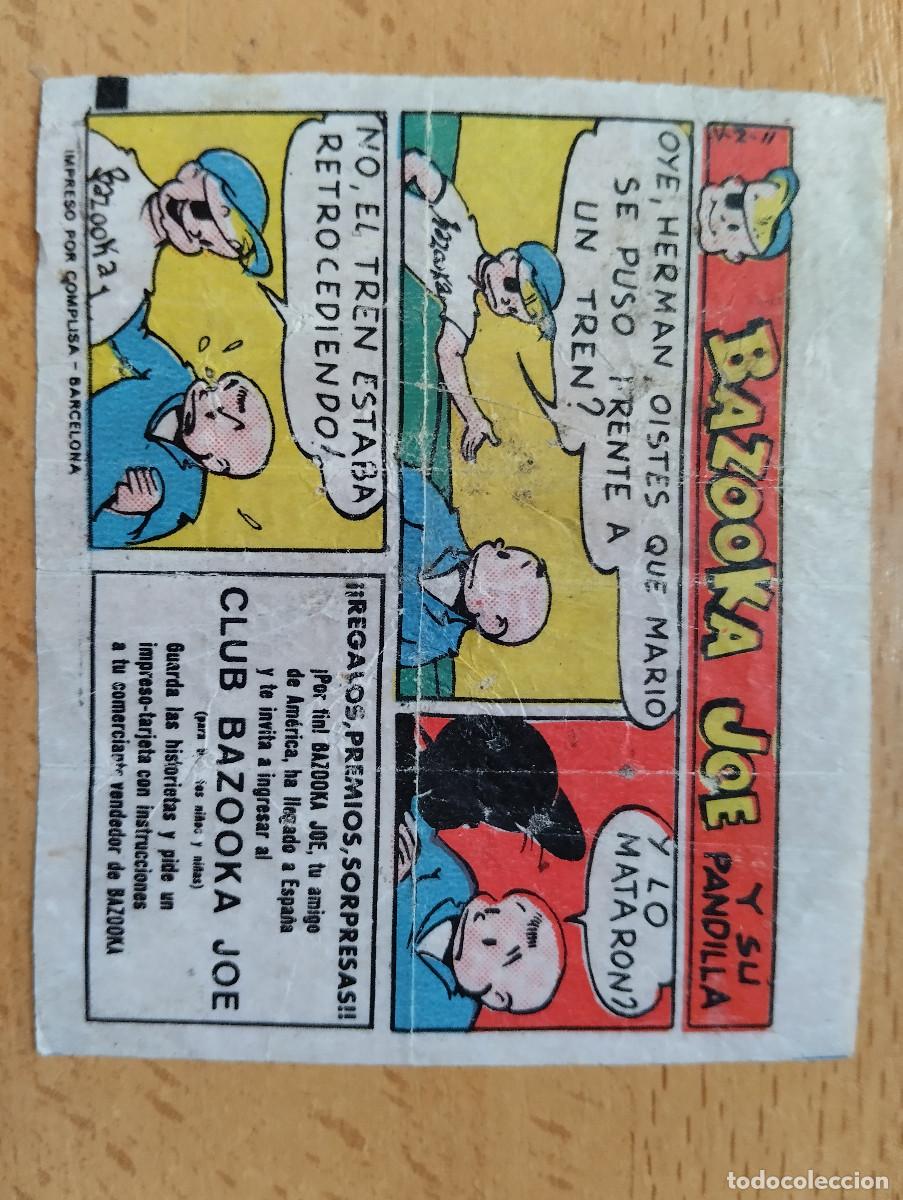 Coleccionismo cromos antiguos: CROMO CHICLE CHICLES BAZOOKA CLUB BAZOKA JOE Y SU PANDILLA. HISTORIETA.