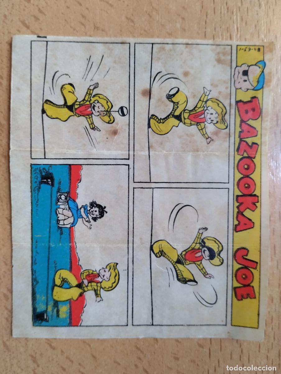 Coleccionismo cromos antiguos: CROMO CHICLE CHICLES BAZOOKA CLUB BAZOKA JOE. HISTORIETA.