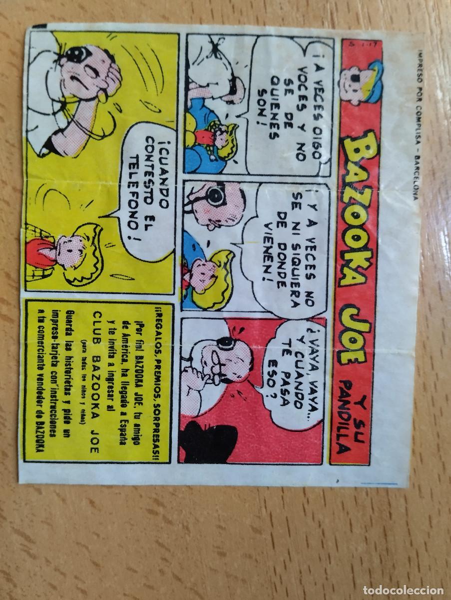 Coleccionismo cromos antiguos: CROMO CHICLE CHICLES BAZOOKA CLUB BAZOKA JOE Y SU PANDILLA. HISTORIETA.