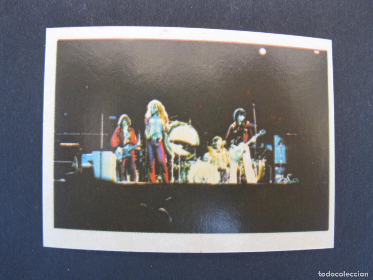 Coleccionismo cromos antiguos: POP FESTIVAL - CROMO N&ordm; 127 - LED ZEPPELIN - EDITORIAL FHER - NUNCA PEGADO.