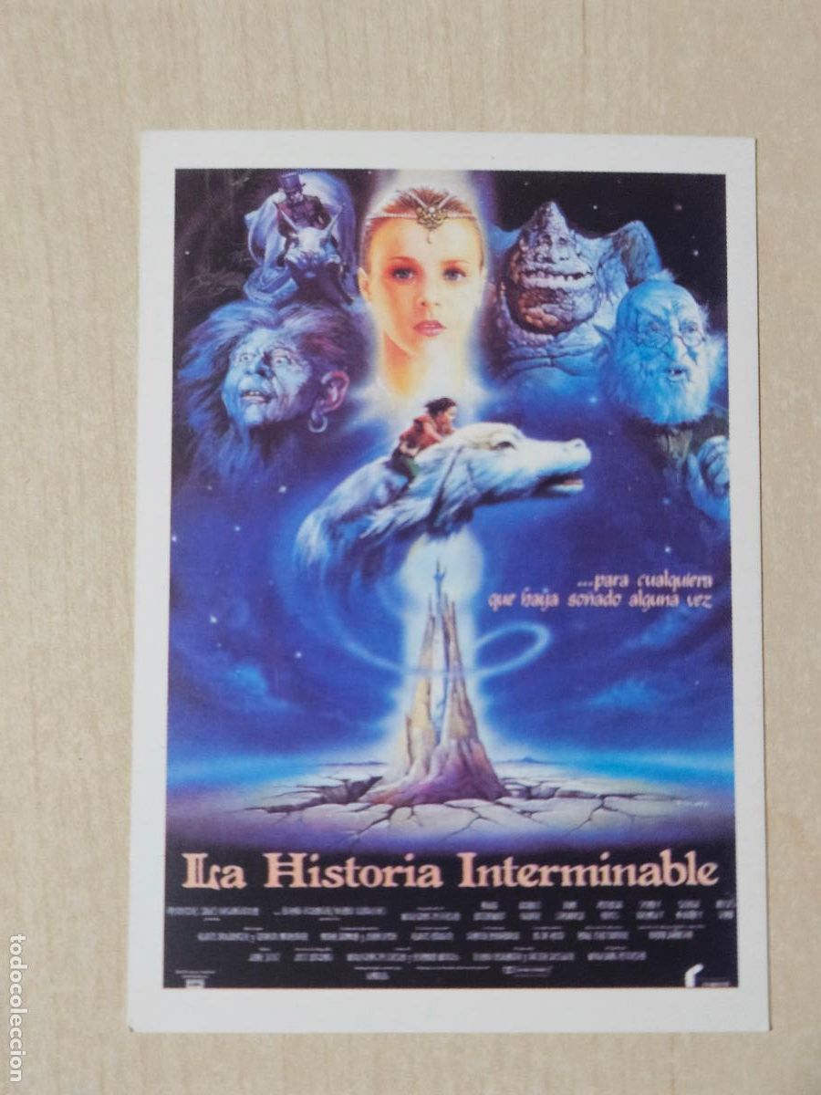 Coleccionismo cromos antiguos: HISTORIA DE TUS PEL&Iacute;CULAS CROMO N&ordm; 42 LA HISTORIA INTERMINABLE