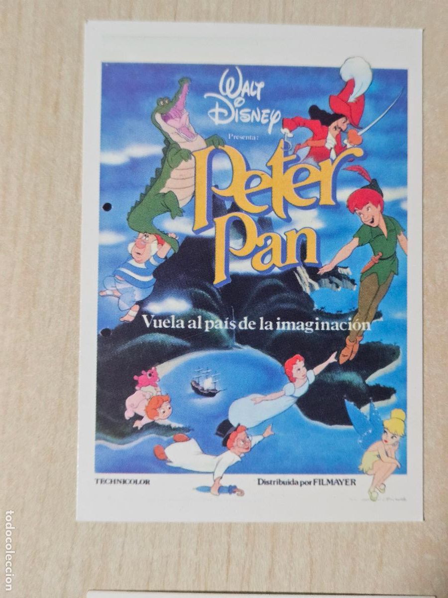 Coleccionismo cromos antiguos: HISTORIA DE TUS PEL&Iacute;CULAS CROMO N&ordm; 83 PETER PAN