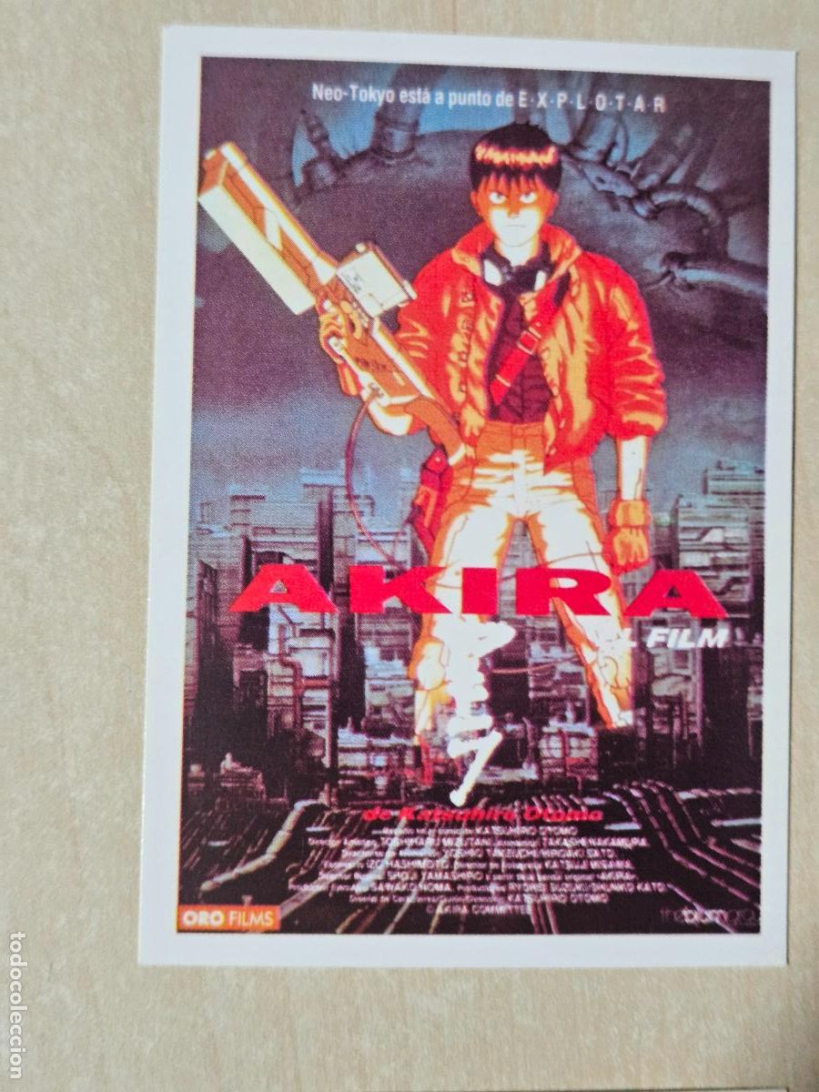 Coleccionismo cromos antiguos: HISTORIA DE TUS PEL&Iacute;CULAS CROMO N&ordm; 89 AKIRA