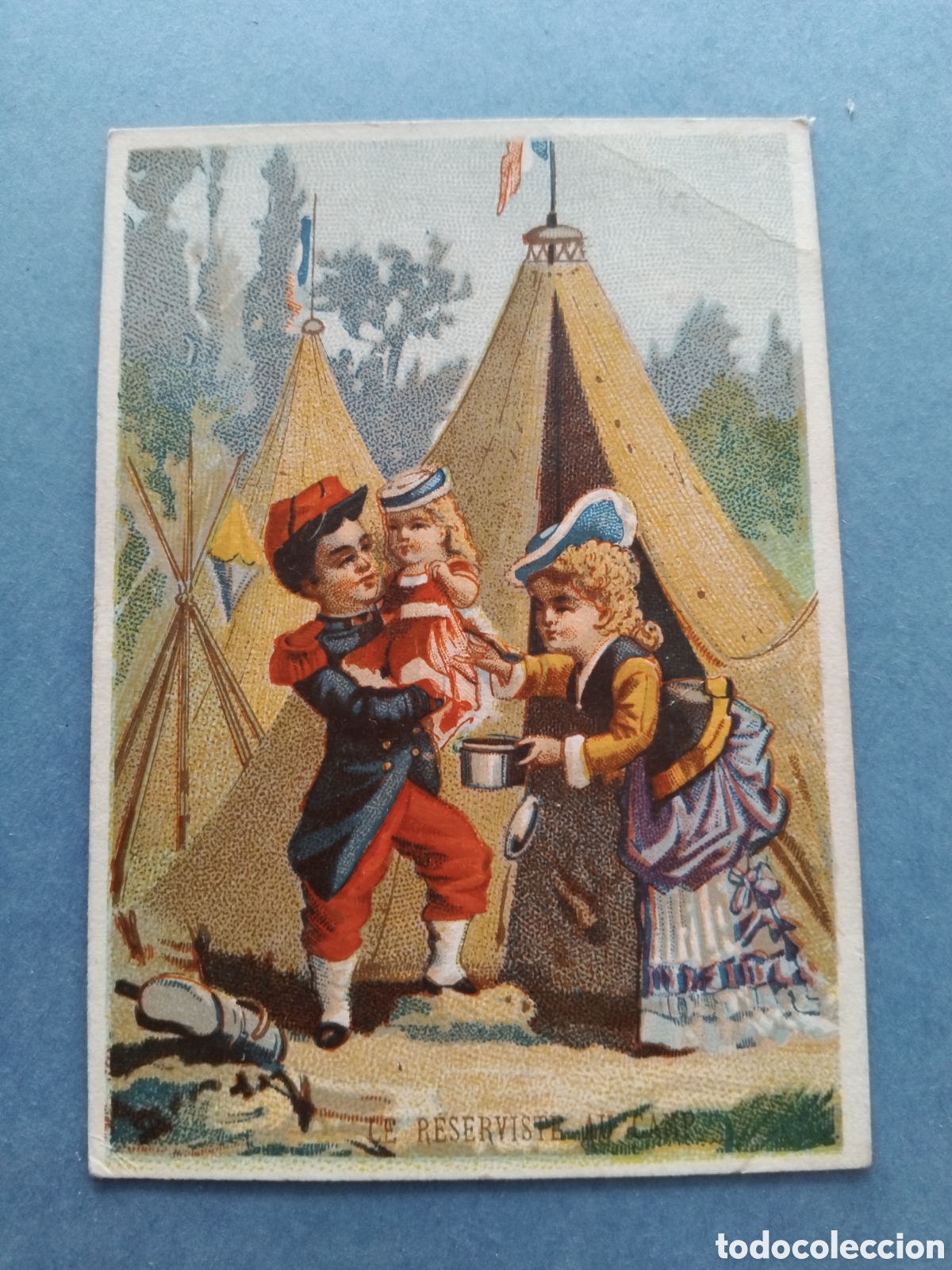 Coleccionismo cromos antiguos: Cromo propaganda Maison Wille