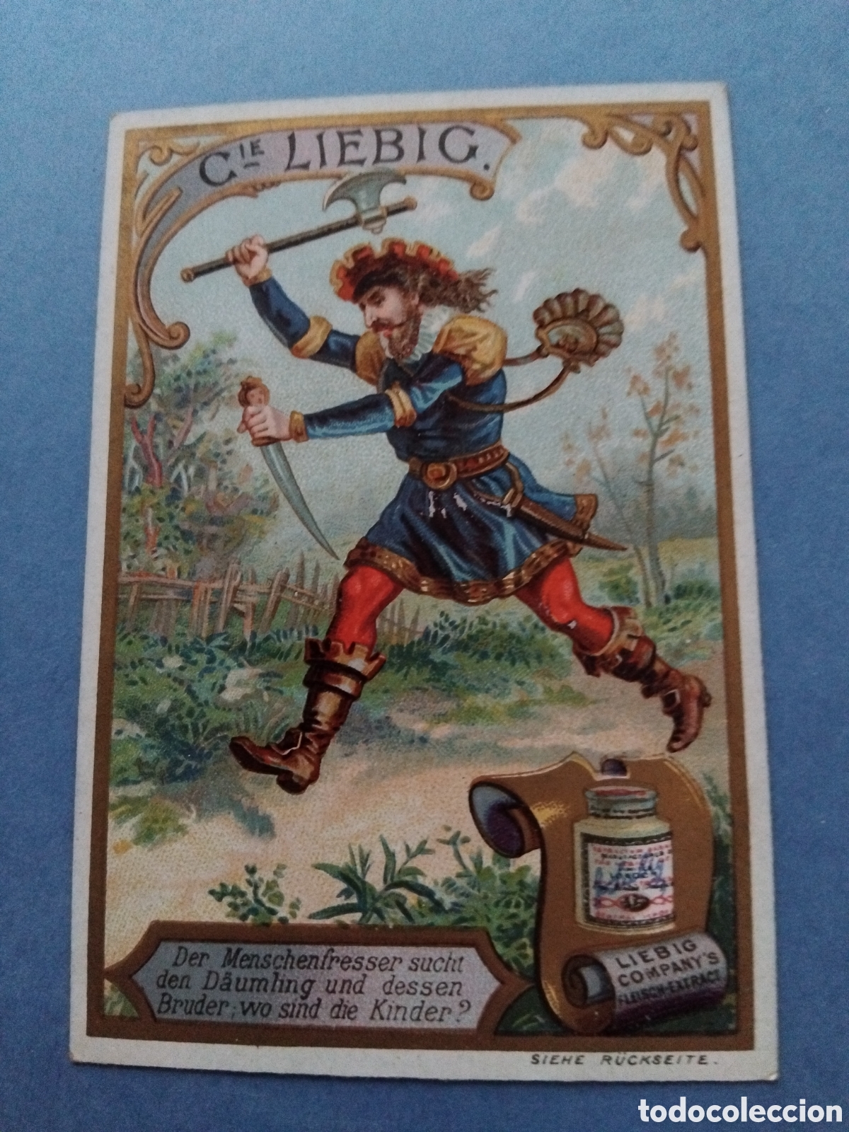 Coleccionismo cromos antiguos: Cromo propaganda Liebig - Foto 1