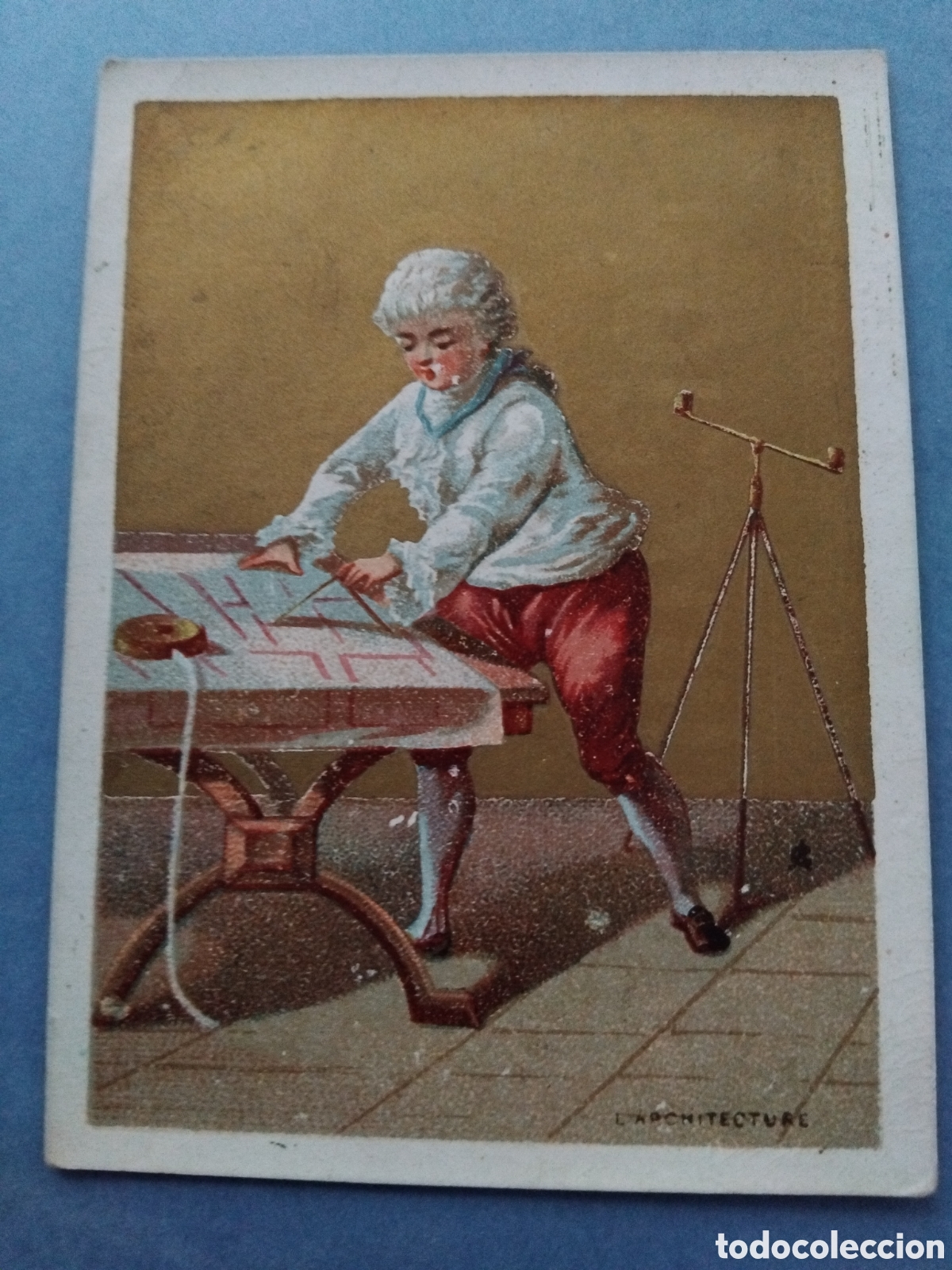 Coleccionismo cromos antiguos: Cromo propaganda cierre de comercio