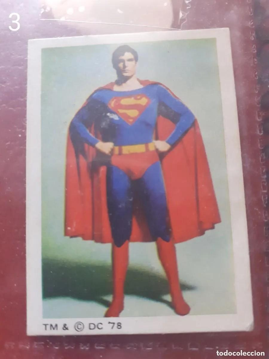 Coleccionismo cromos antiguos: Cromo n.3 superman I fher _ sin pegar