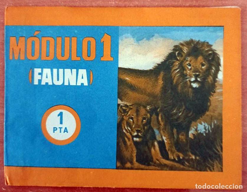Coleccionismo cromos antiguos: SOBRE DE CROMOS ALBUM MODULO 1 (FAUNA) DE F. VALERO (NUEVO SIN ABRIR)
