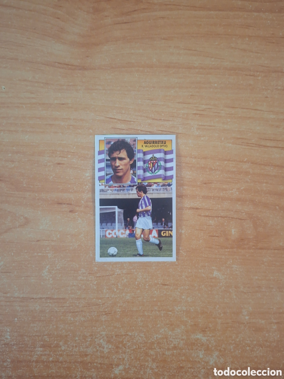 Collectable Antique Stickers: Este 90 91 agurrechu Valladolid 14 fichaje despegado ver fotos