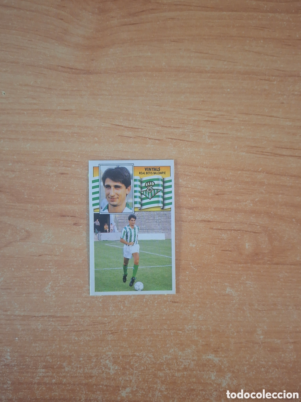 Collectable Antique Stickers: Este 90 91 vinyals betis 22 fichaje despegado ver fotos