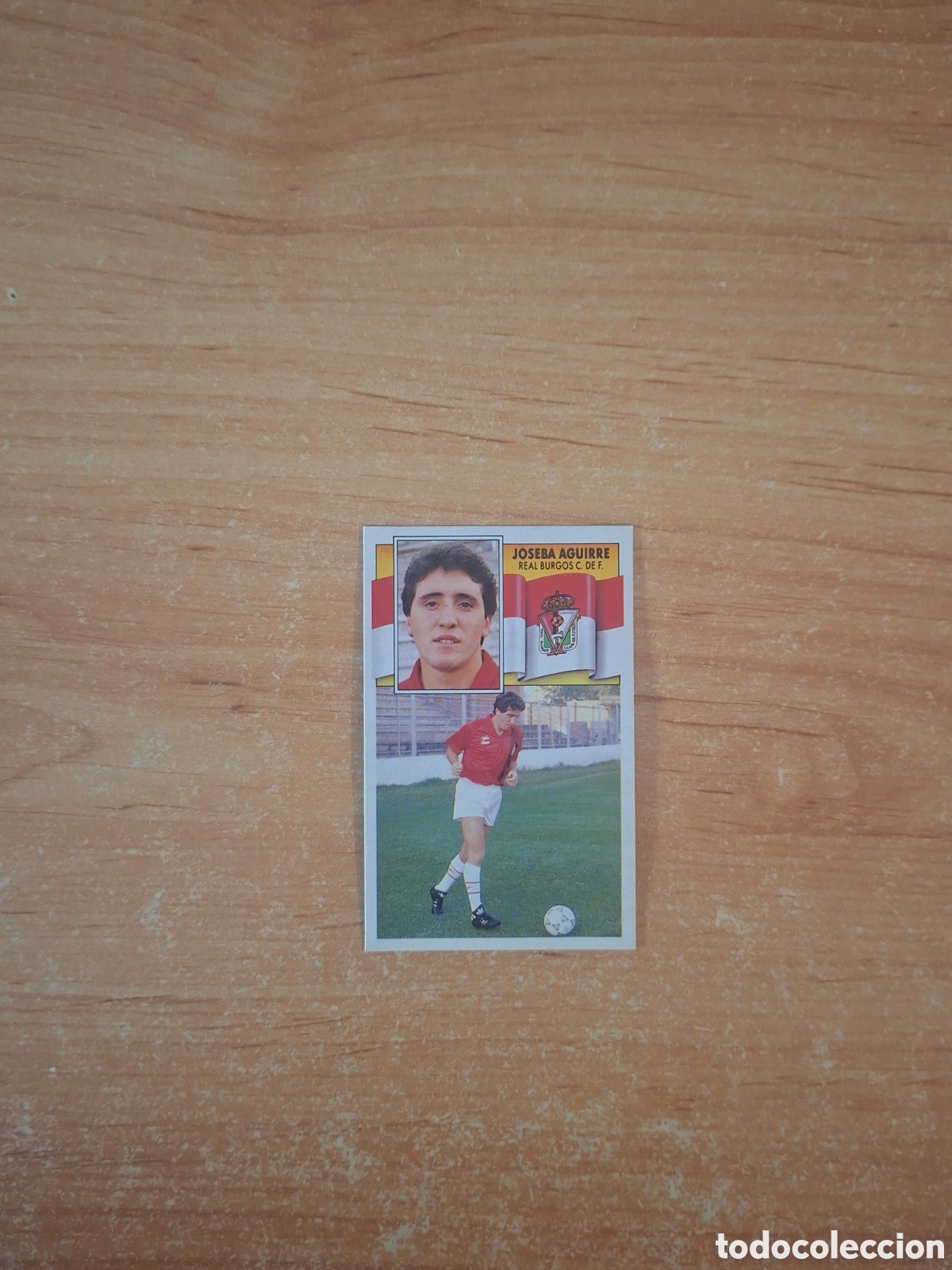 Collectable Antique Stickers: Este 90 91 joseba Aguirre burgos 23 fichaje despegado ver fotos