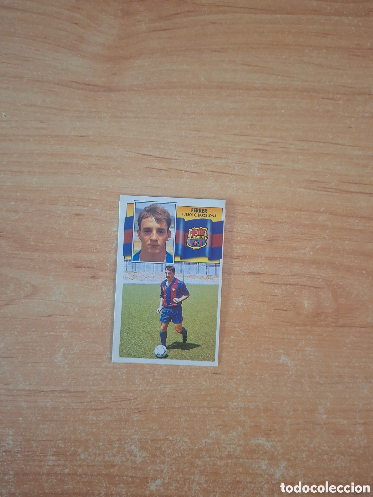 Colecionismo Cromos antigos: Este 90 91 ferrer Barcelona 29 fichaje despegado ver fotos