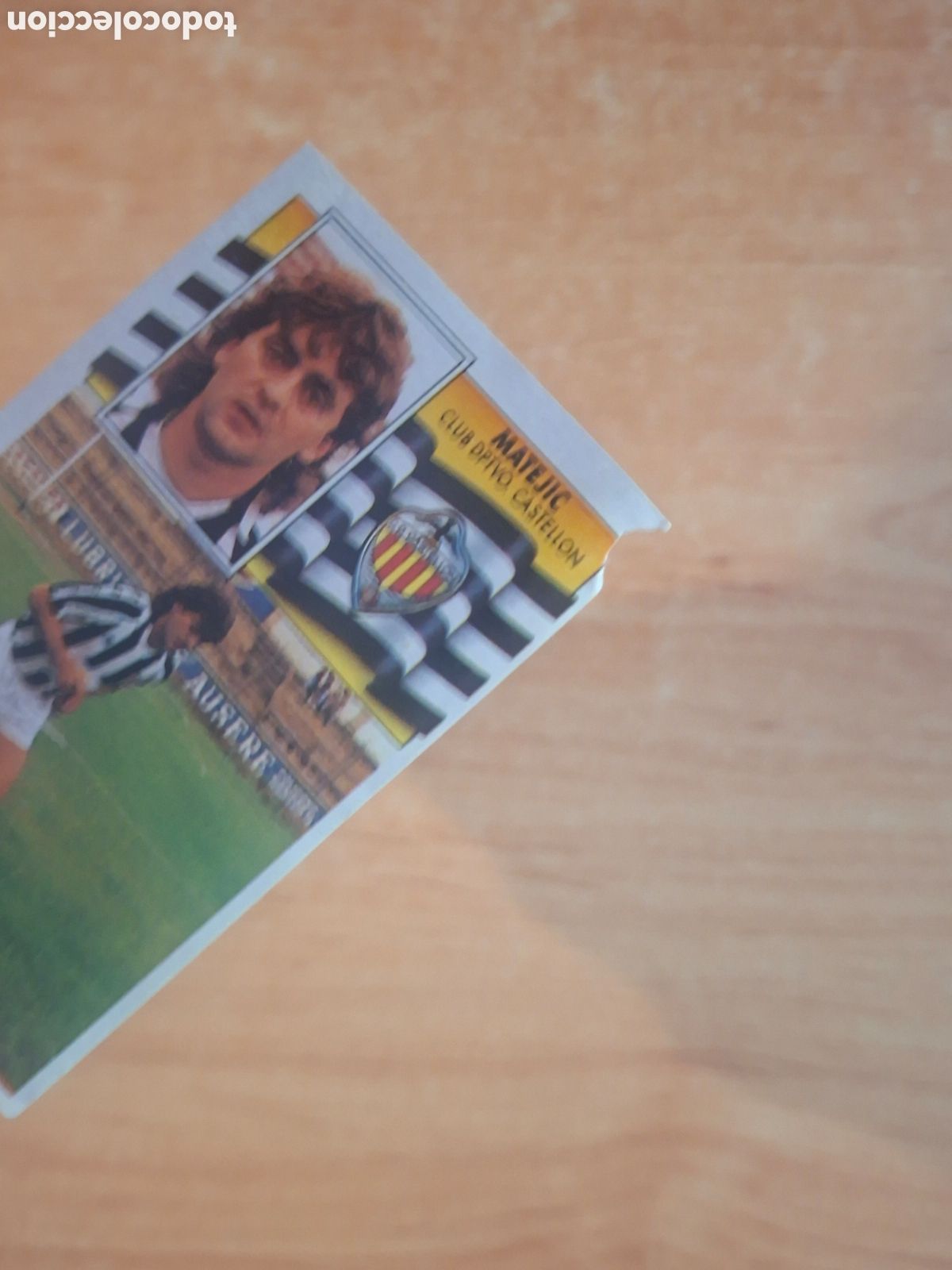 Colecionismo Cromos antigos: Este 90 91 material castellon mal estado 32 fichaje despegado ver fotos