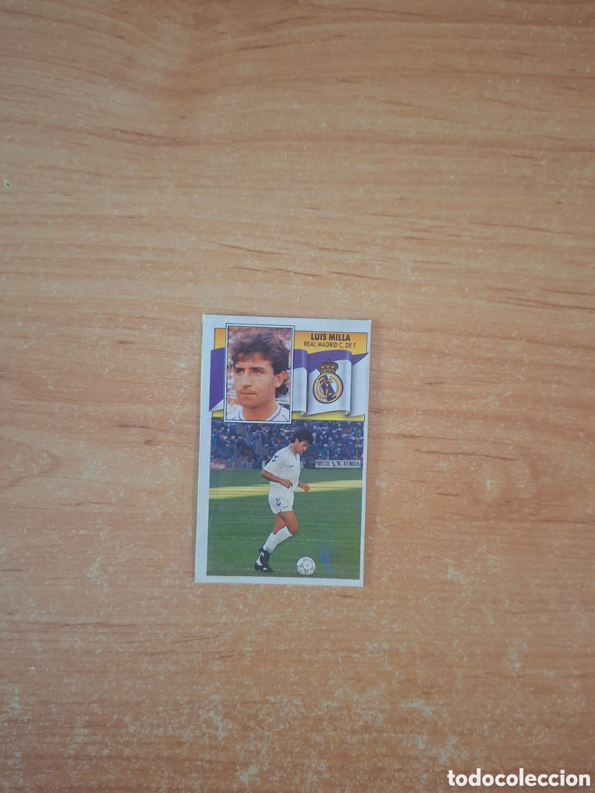 Colecionismo Cromos antigos: Este 90 91 milla Madrid 35 fichaje despegado ver fotos