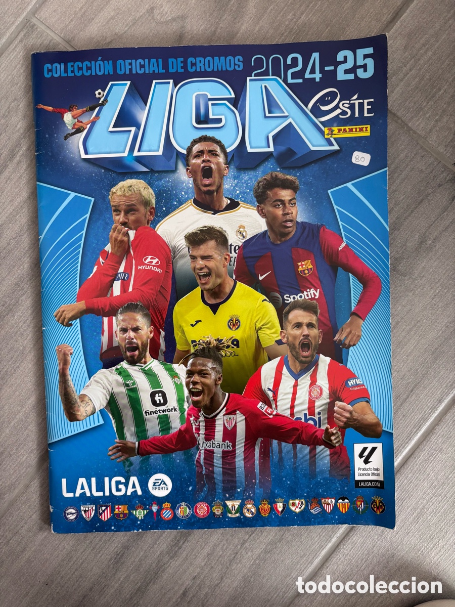 Coleccionismo cromos antiguos: Colecci&oacute;n Cromos Liga Este 2024-25 Panini album