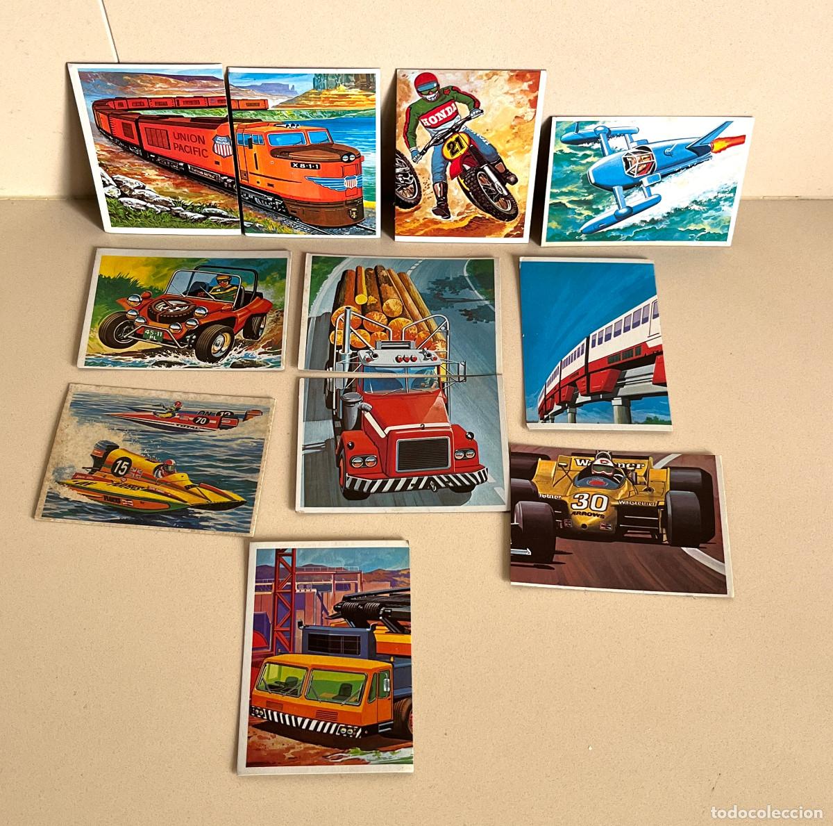 Coleccionismo cromos antiguos: LOTE DE 51 CROMOS:TECNICA Y ACCION.