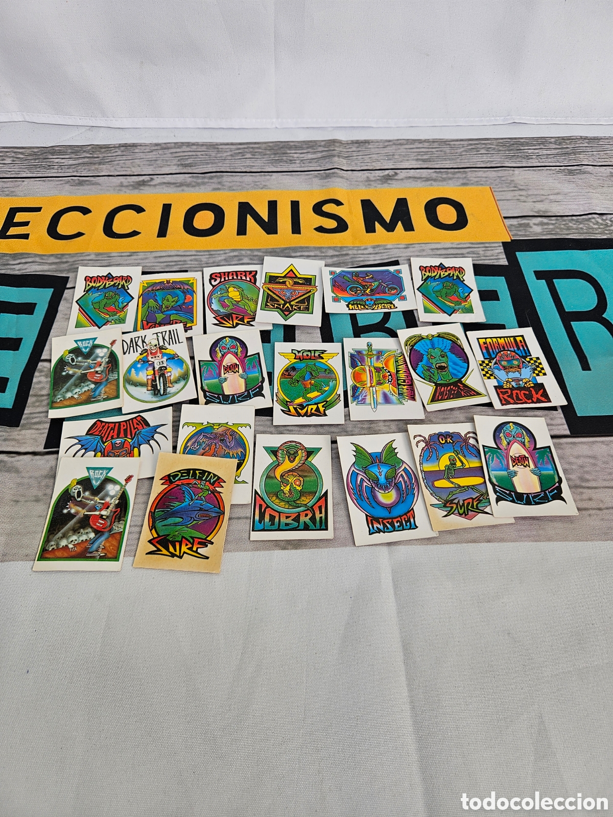 Coleccionismo cromos antiguos: COLECCION 21 CROMOS BOLLYCAO TERRORIFICOS MONSTRUOS