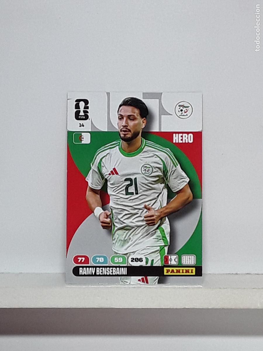 Coleccionismo cromos antiguos: ADRENALYN MUNDIAL 2026 WORLD CUP 26 ALBUM PANINI N 14 ARGELIA RAMY BENSEBAINI