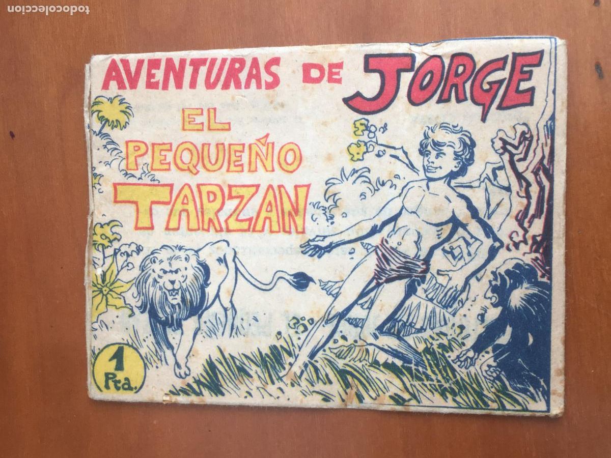 Sammeln alte Sammelbilder: aventuras de jorge peque&ntilde;o tarzan sobre de cromos sin abrir cerrado