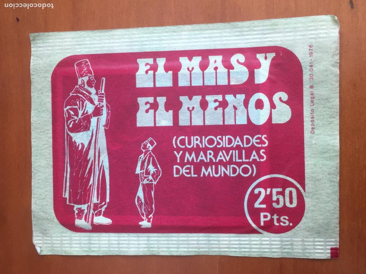 Sammeln alte Sammelbilder: el mas y el menos ruiz romero sobre de cromos sin abrir cerrado