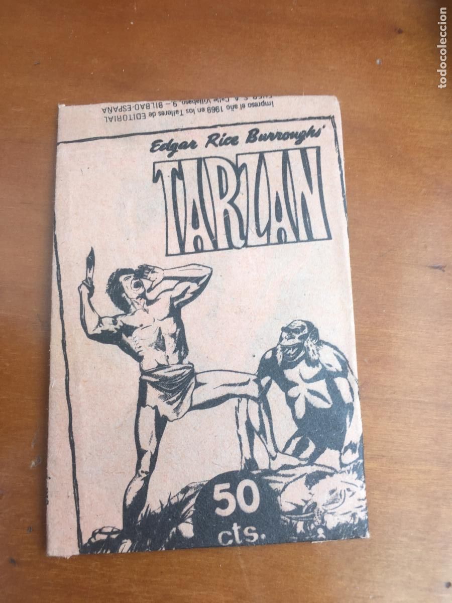 Sammeln alte Sammelbilder: tarzan fher sobre de cromos sin abrir cerrado