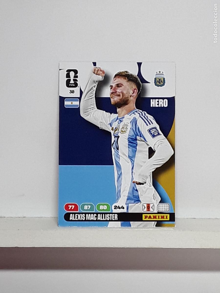 Colecionismo Cromos antigos: ADRENALYN MUNDIAL 2026 WORLD CUP 26 ALBUM PANINI N 30 ARGENTINA ALEXIS MAC ALLISTER