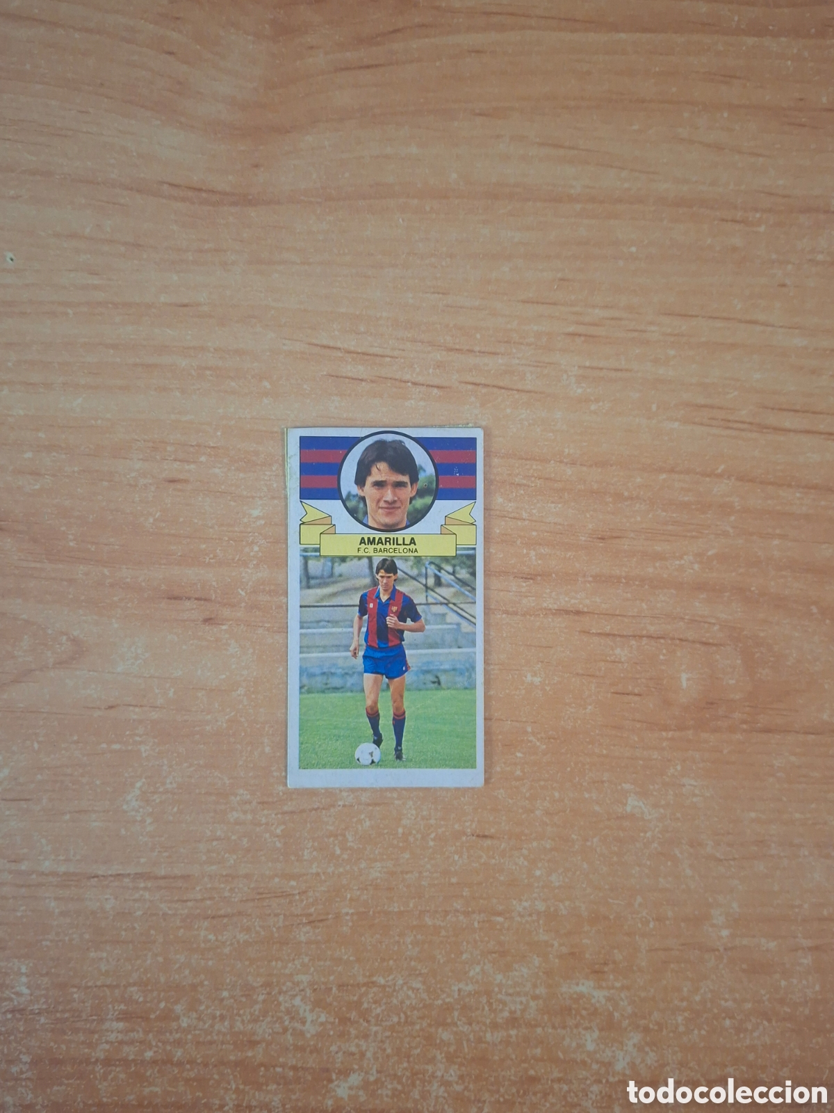 Colecionismo Cromos antigos: Este 85 86 amarilla Barcelona 1 fichaje despegado ver fotos