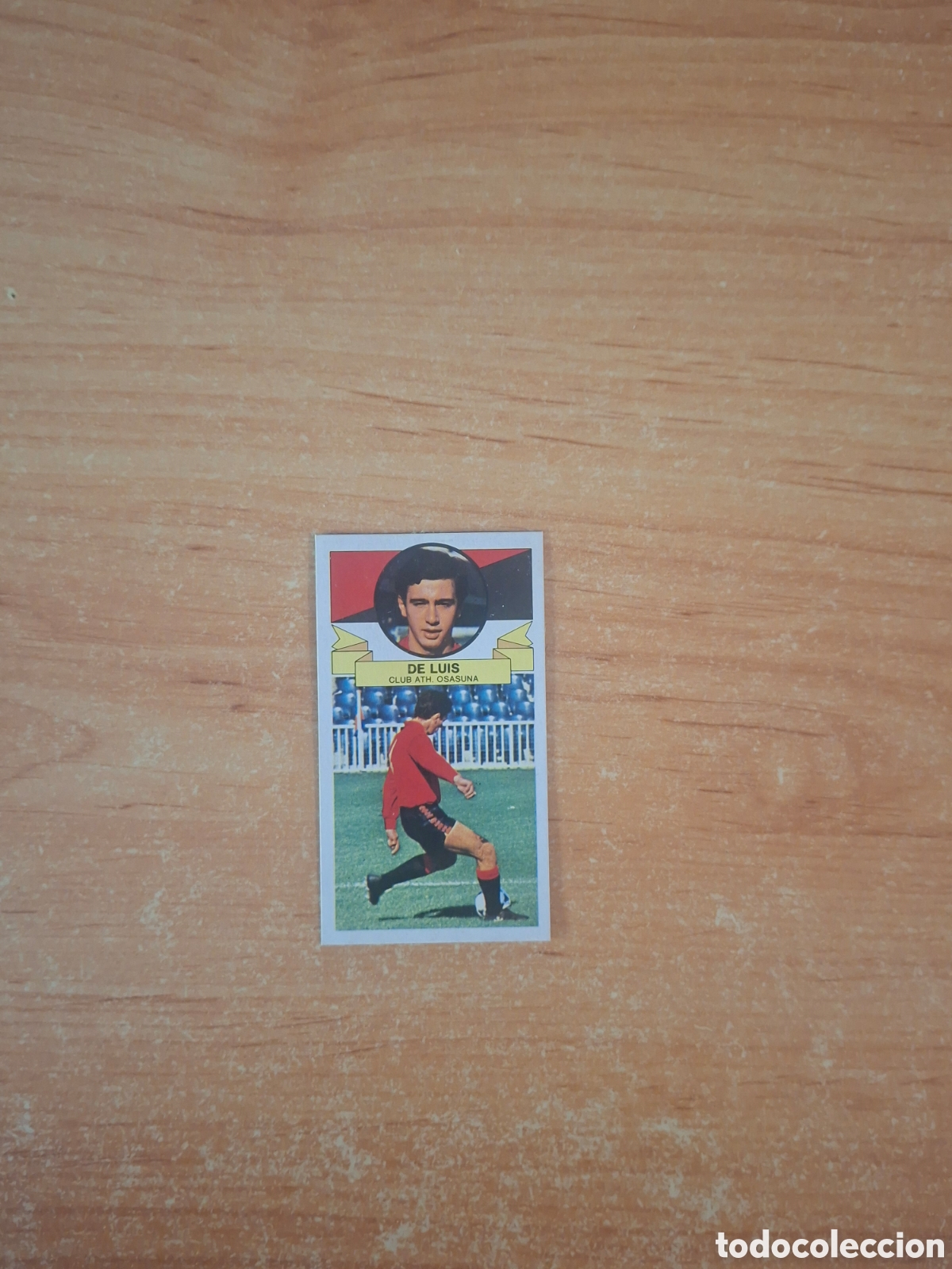 Sammeln alte Sammelbilder: Este 85 86 de Luis osasuna 4 fichaje despegado ver fotos