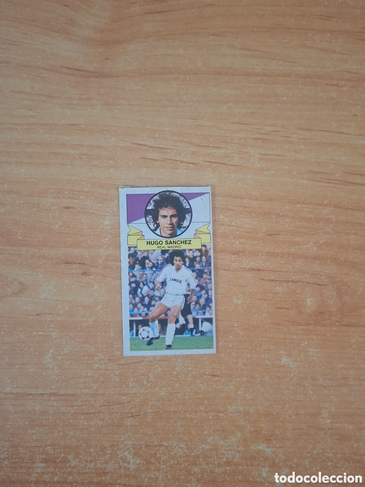 Sammeln alte Sammelbilder: Este 85 86 hugo S&aacute;nchez Madrid 19 fichaje despegado ver fotos