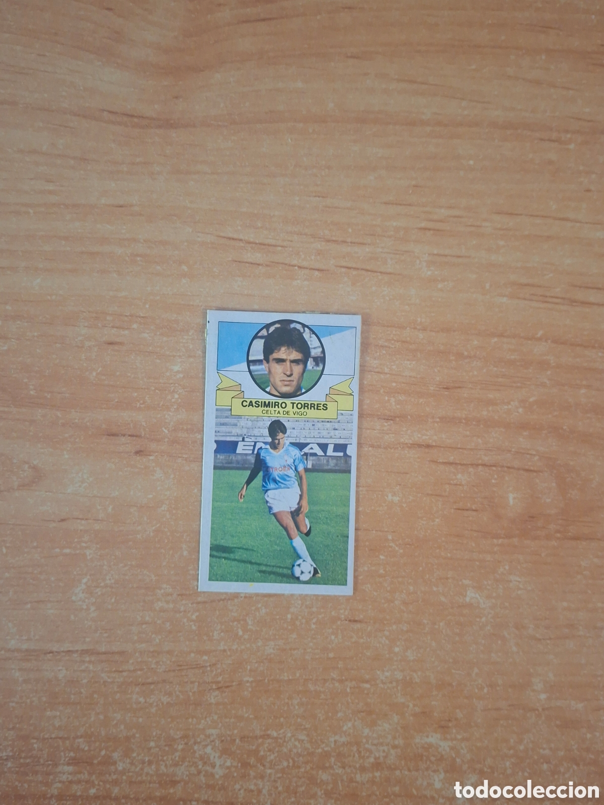 Sammeln alte Sammelbilder: Este 85 86 casimiro torres celta 36 fichaje despegado ver fotos