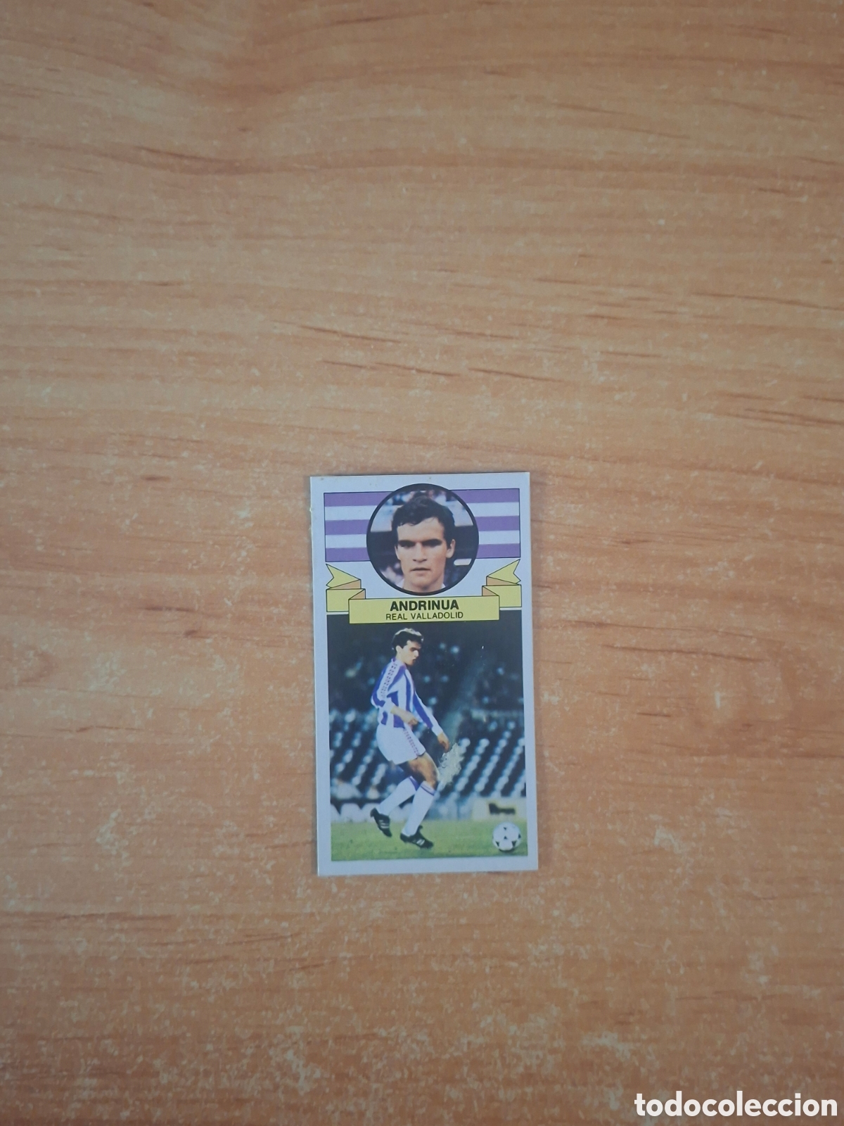Sammeln alte Sammelbilder: Este 85 86 andrinua Valladolid pintado 39 fichaje despegado ver fotos