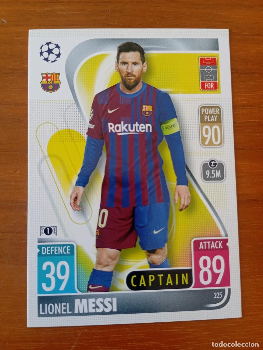 Coleccionismo cromos antiguos: CROMO. MESSI. MATCH ATTAX. 2021