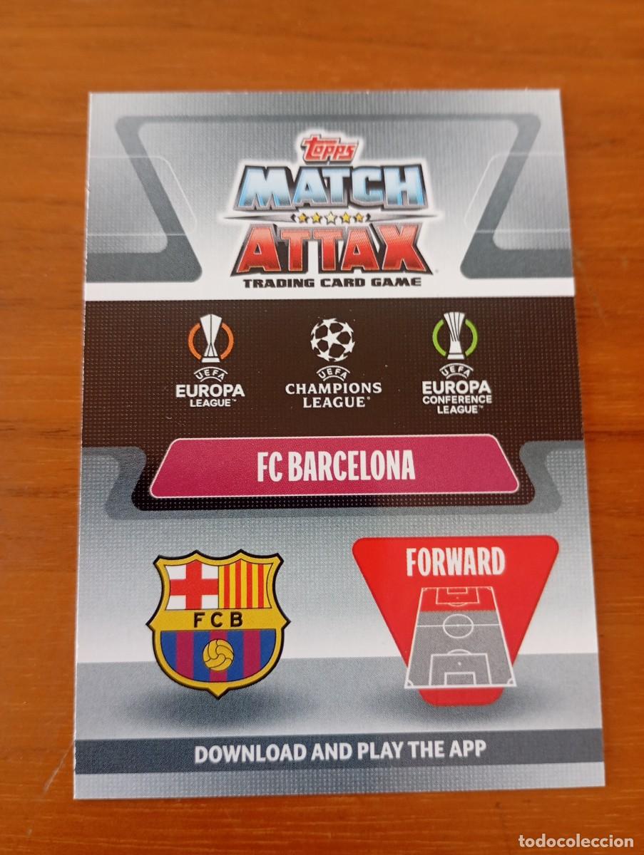 Coleccionismo cromos antiguos: CROMO. MESSI. MATCH ATTAX. 2021 - Foto 2