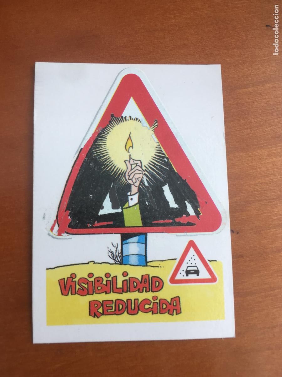 Coleccionismo cromos antiguos: los rasca traficolocos bimbo bimbocao cromo nunca pegado