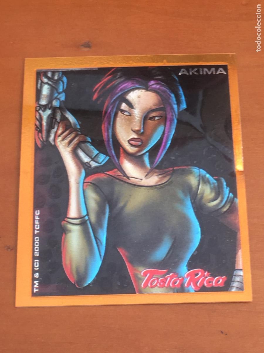 Coleccionismo cromos antiguos: tosta rica titan AE cromo original nunca pegado