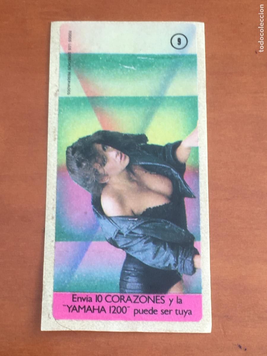 Coleccionismo cromos antiguos: chicle sabrina salerno cromo original nunca pegado