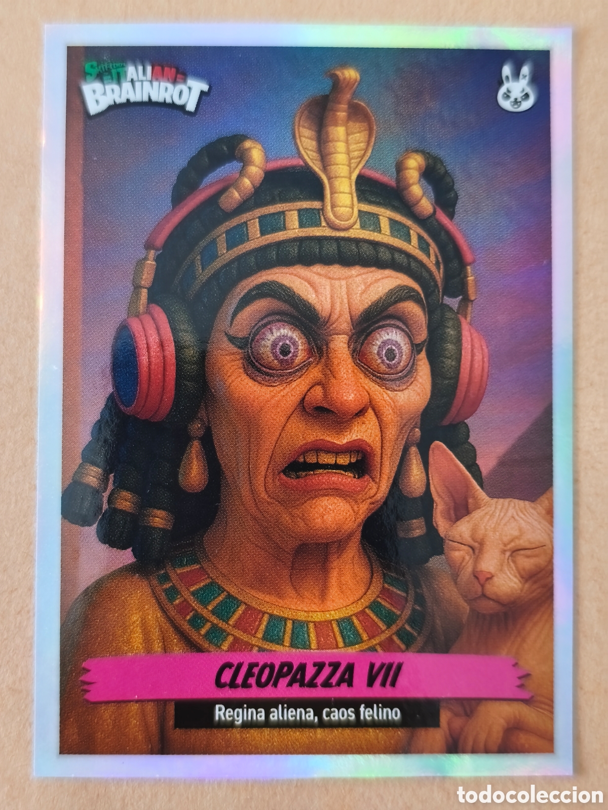 Coleccionismo cromos antiguos: Panini Skifidol Italian Brainrot. Stickers, Cleopazza VII, #85
