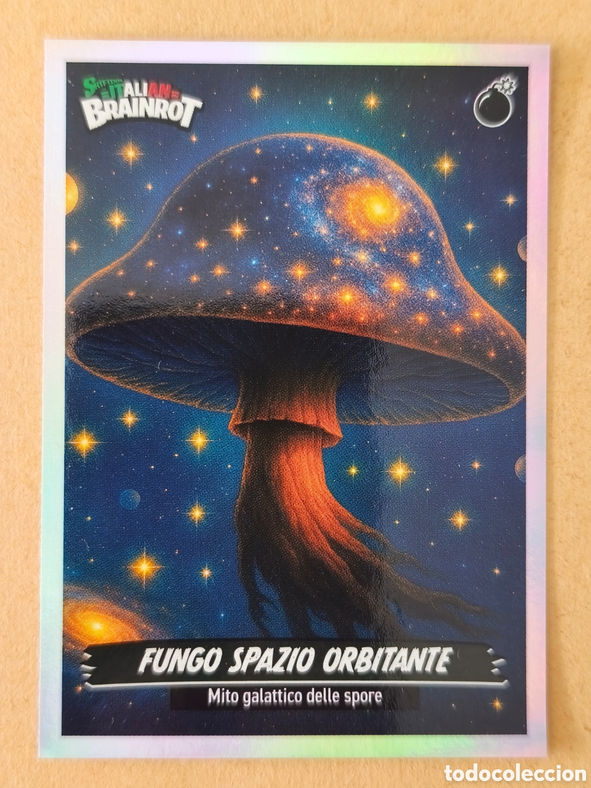 Coleccionismo cromos antiguos: Panini Skifidol Italian Brainrot. Stickers, Fungo Spazio Orbitante, #119
