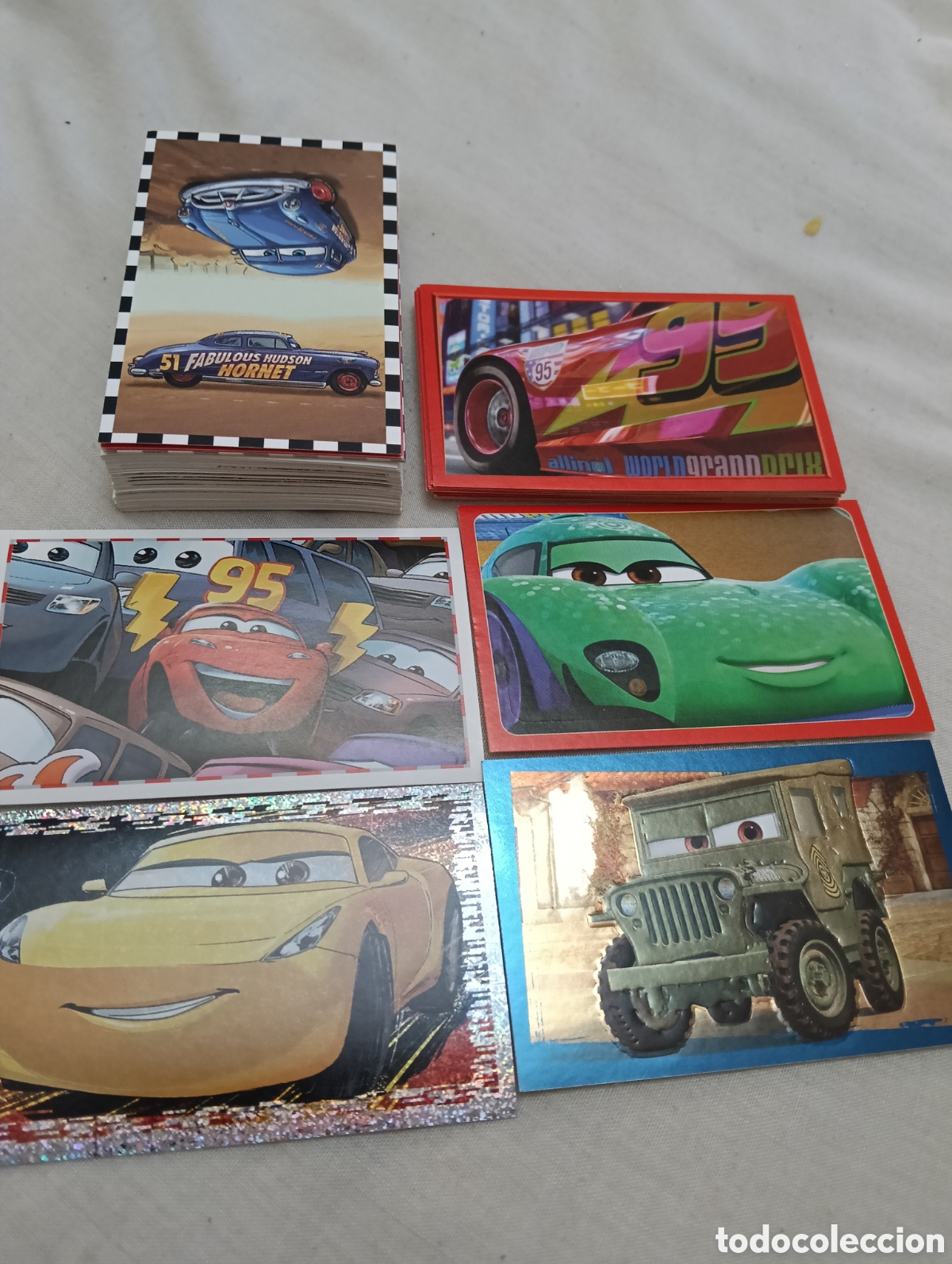 Coleccionismo cromos antiguos: Lote de cromos Cars 2 y Cars 3