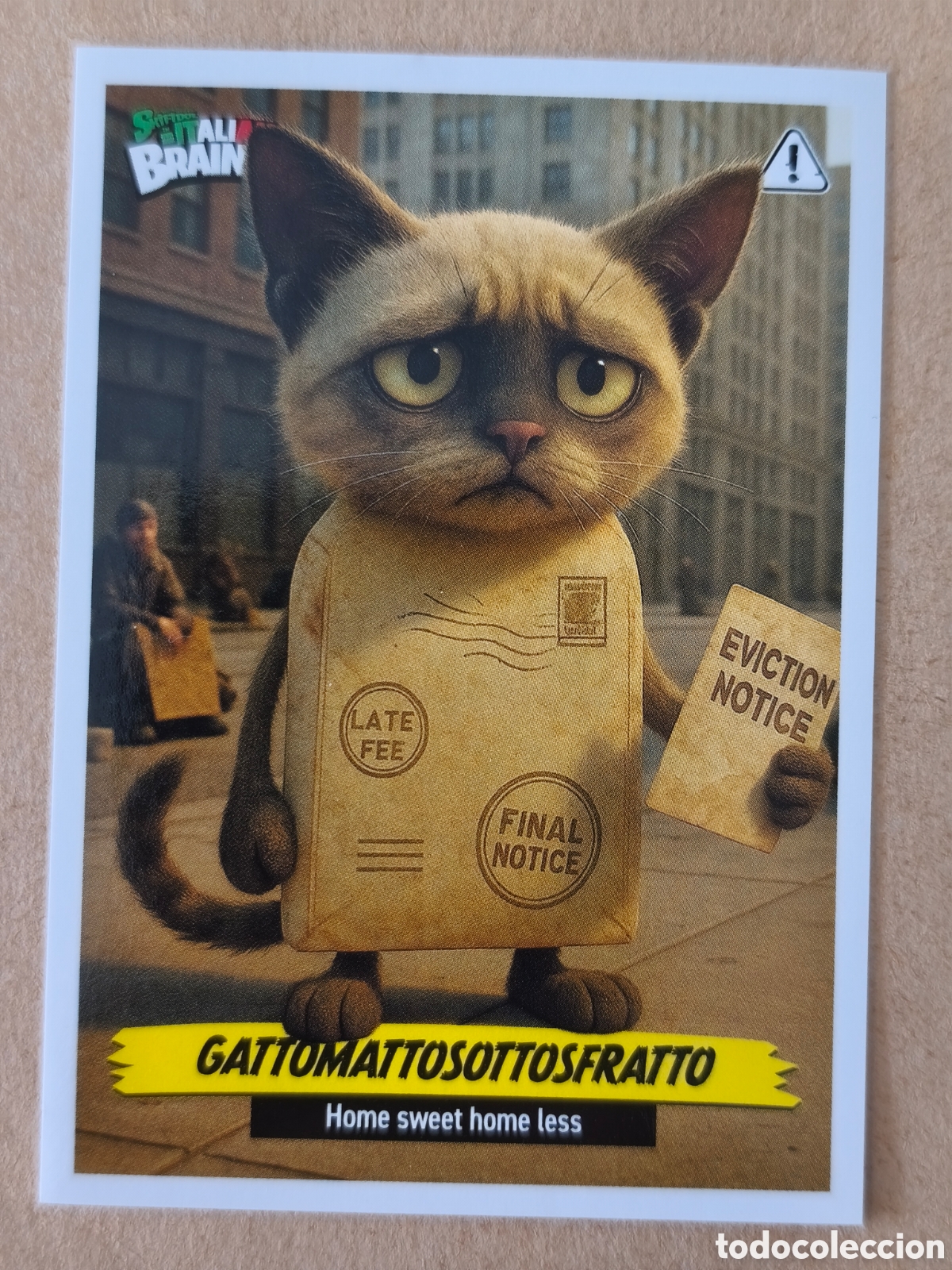 Coleccionismo cromos antiguos: Panini Skifidol Italian Brainrot. Stickers, GattoMattoSottosFratto, #126