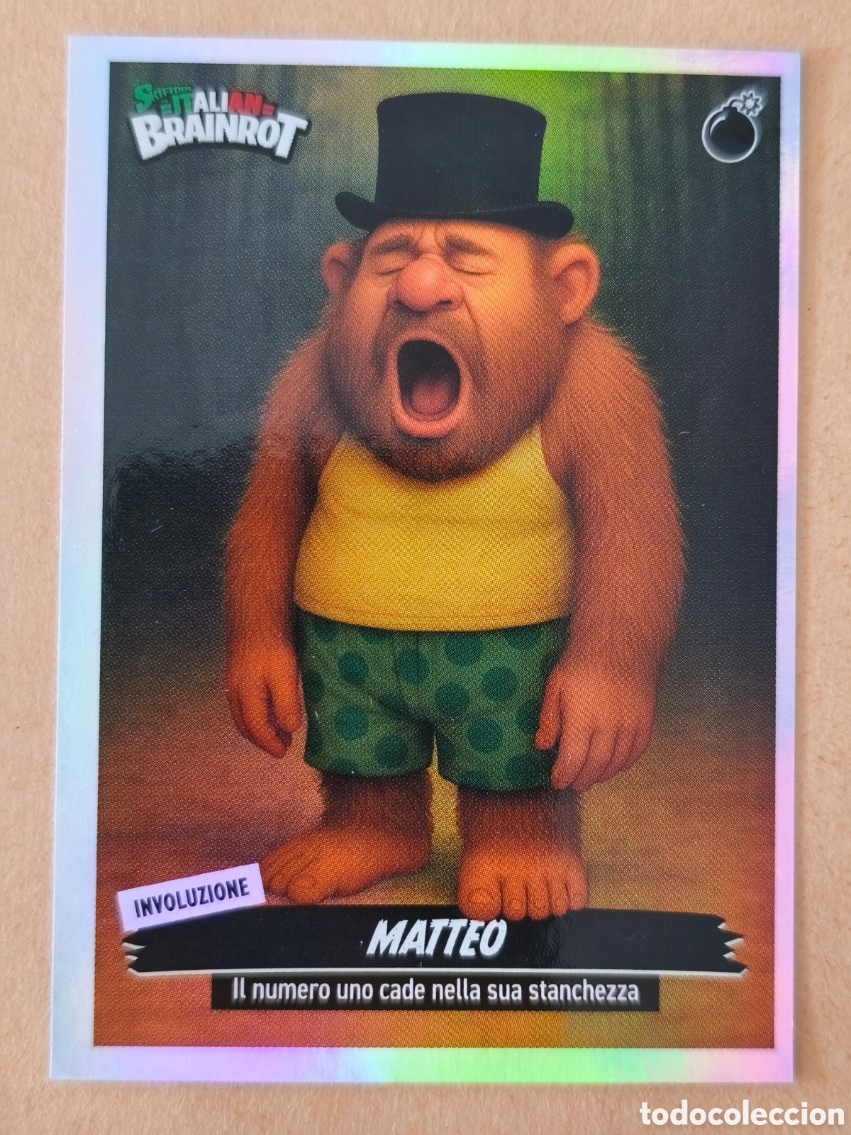 Coleccionismo cromos antiguos: Panini Skifidol Italian Brainrot. Stickers, Matteo, #163